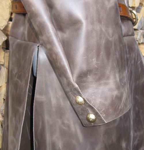 Ledermantel " Uniform"